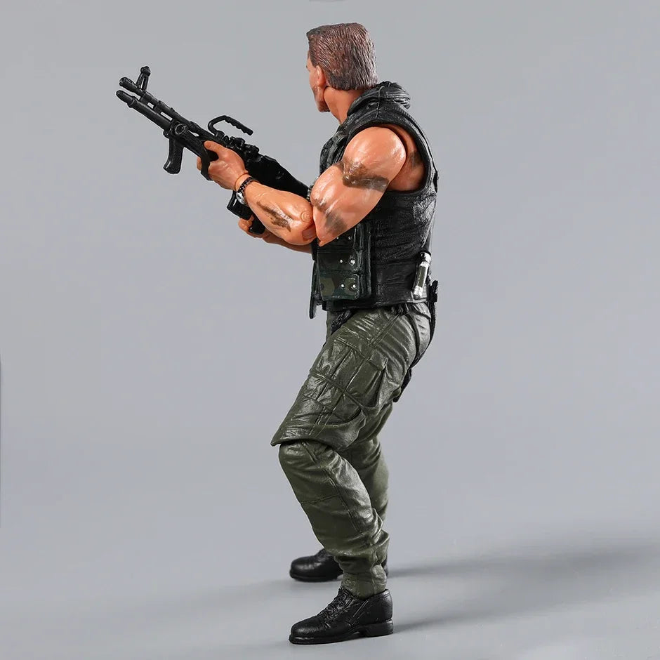 NECA Schwarzenegger Commando Action Figure Model Toys Creative Action Collection