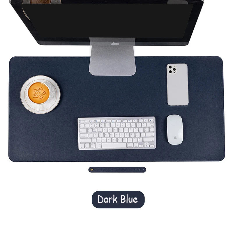 Protector PU Desk Mat Large Size Office Waterproof Mouse Pad XXL Desktop Gaming MousePad Mouse Mat Computer Accessories