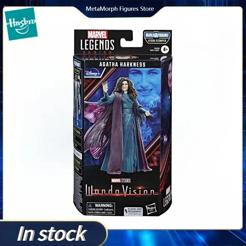 Original Hasbro Marvel Legends Series Wanda Vision AGATHA HARKNESS Anime Figure Toys Collection Ornaments
