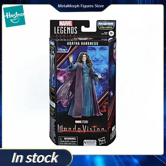 Original Hasbro Marvel Legends Series Wanda Vision AGATHA HARKNESS Anime Figure Toys Collection Ornaments