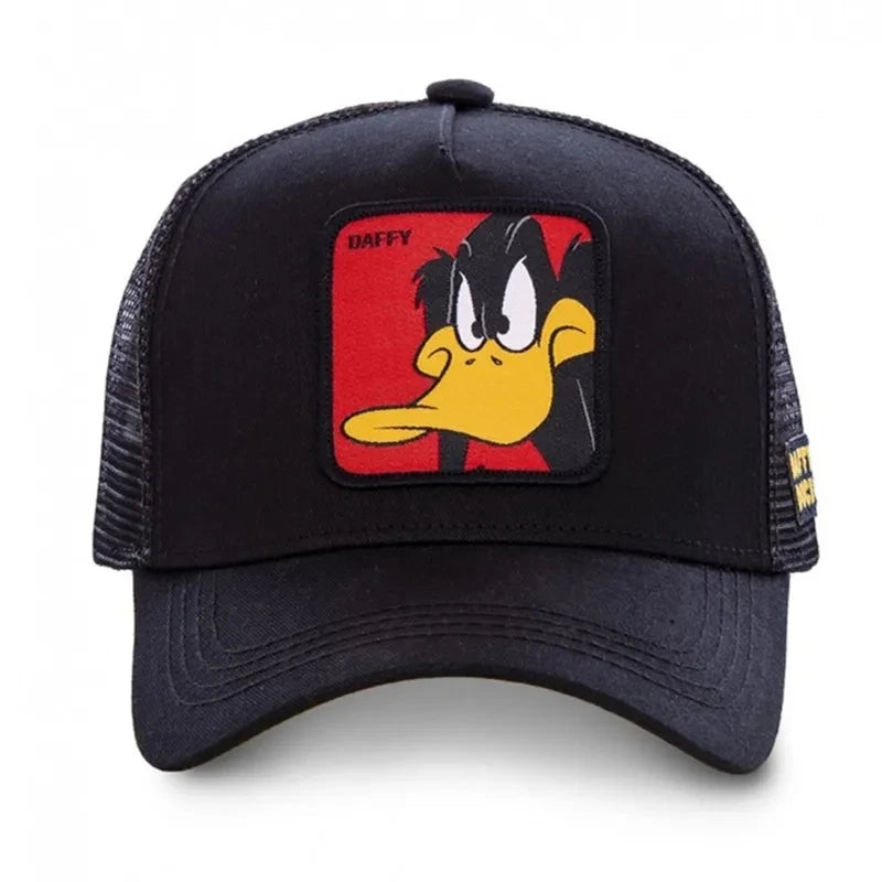 Hot Sale Anime Cartoon Cap High Quality Patch Draw Baseball Cap Men Trucker Hats