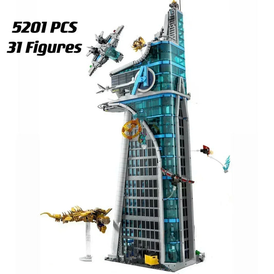 76269 Classic Tower Battle 5201PCS Model Building Blocks Architecture Bricks