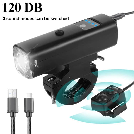 Night Cycling 1000 Lumen Front Light USB Charge 2000mAh Bicycle Headlight Waterproof MTB Handle Flashlight Road Bike Torch
