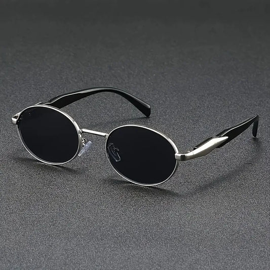 2pcs - Fashionable Textured Exquisite Small Round Frame Glasses