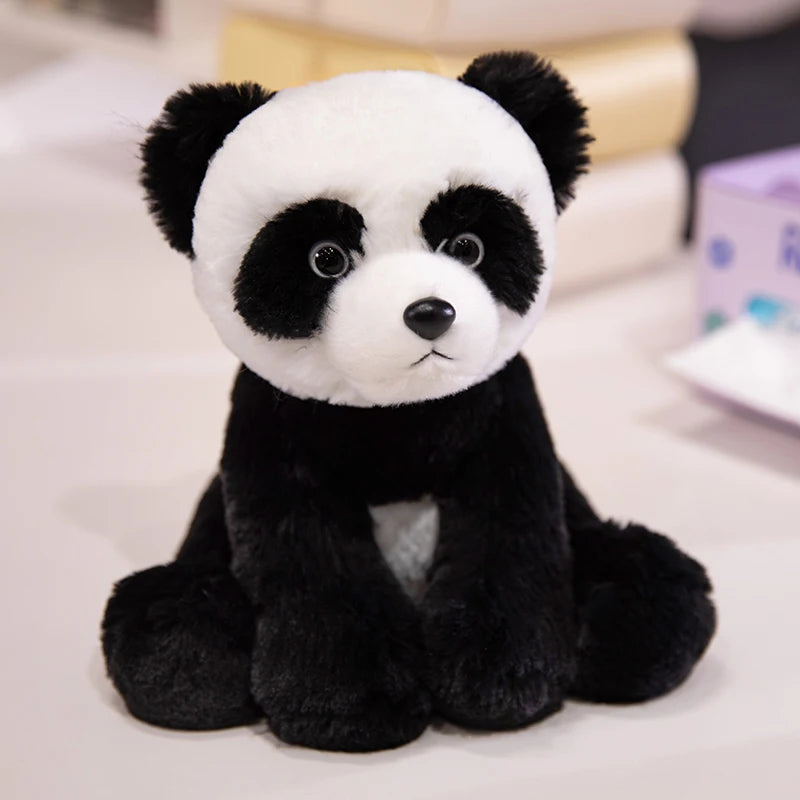 20cm Sitting Cute Forest Animal Tiger, Lion, Sheep, Cow, Fox, Plush Toy Doll, Christmas Birthday Gift