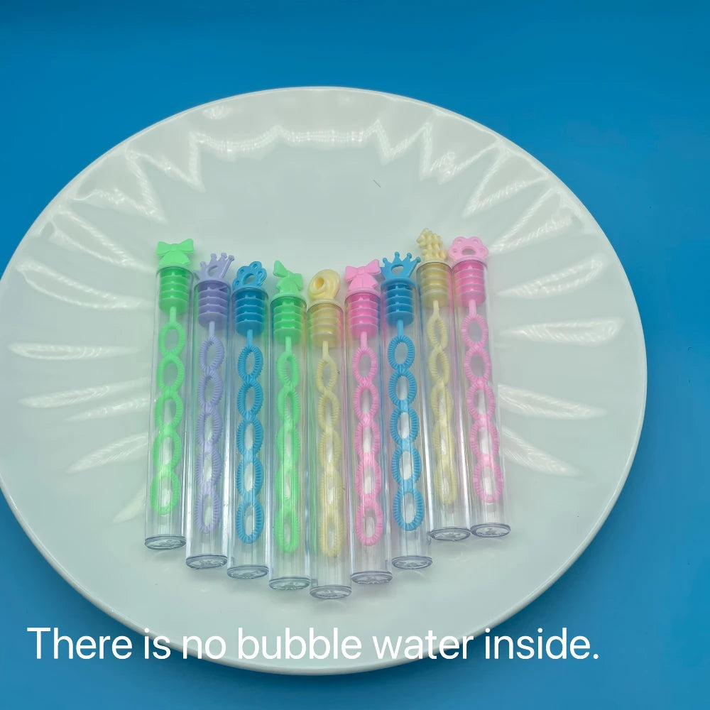 10/20/30pcs Multi-Hole Mini Colorful Bubble Sticks for Festive Parties, Plastic,No Liquid Included, Ideal for Outdoor Activities
