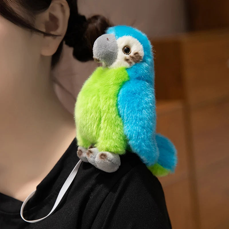 Various Cute Stuffed Animals Shoulderkins Pink Unicorn Turtle Octopus Penguin Funny Shoulder Decor School Party Bag Accessories