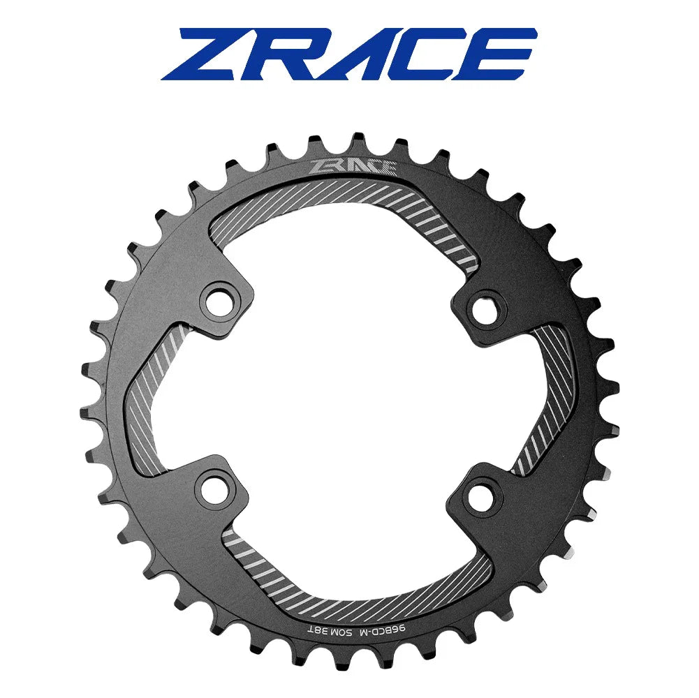ZRACE BCD96-M MTB Round Chainrings Chainwheel Asymmetrical Narrow Wide Teeth 32T/34T/36T/38T for M8000 M7000 M6000