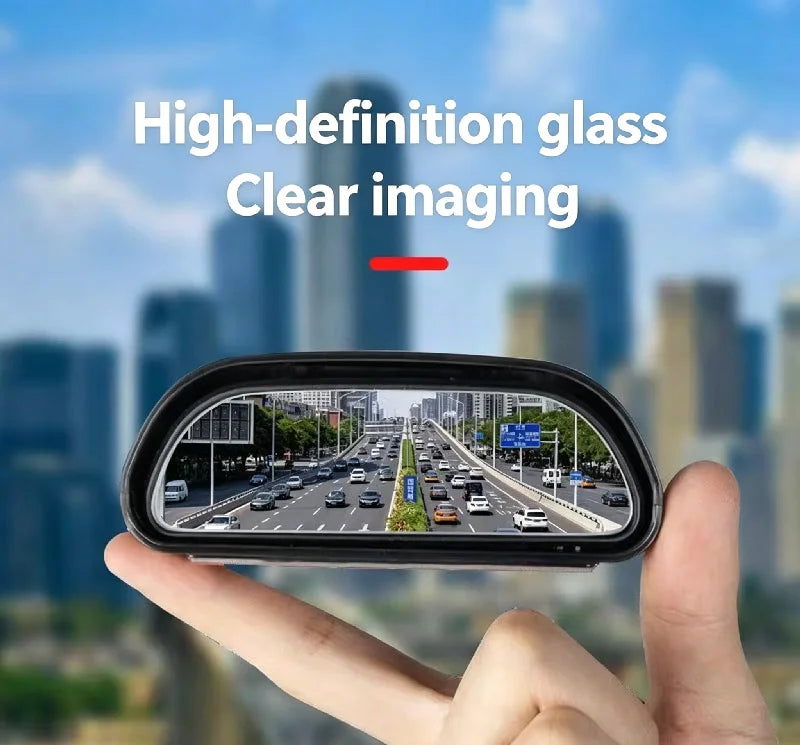 360 Degree Adjustable Wide Angle Side Rear Mirror Blind Spot Convex Mirrors for Car Reverse Parking Auxiliary Rear View Mirror
