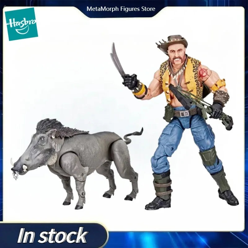 Original Hasbro G.I. Joe GI Joe Classfied Series 125 Dreadnok Gnawgahyde Porkbelly Yobbo Action Figure Collection Toys Model