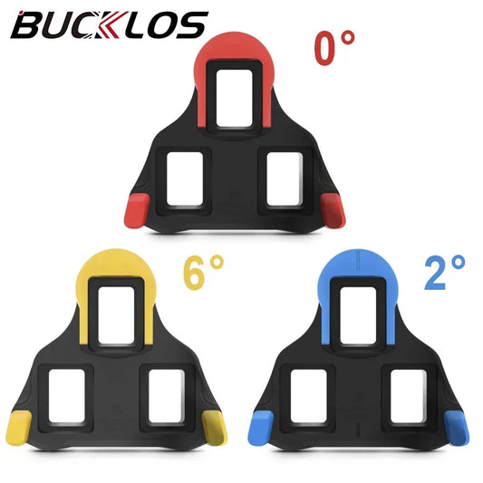 BUCKLOS Bike Pedals Clip for Shimano SPD-SL SH10 SH11 SH12 Road Bicycle Pedal Cleats with Locking Plate Cycling Accessories