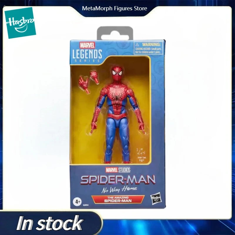 Original Hasbro Marvel Legends Series Spider-Man: No Way Home THE AMAZING SPIDER-MAN Anime Figure Toy Collection Model