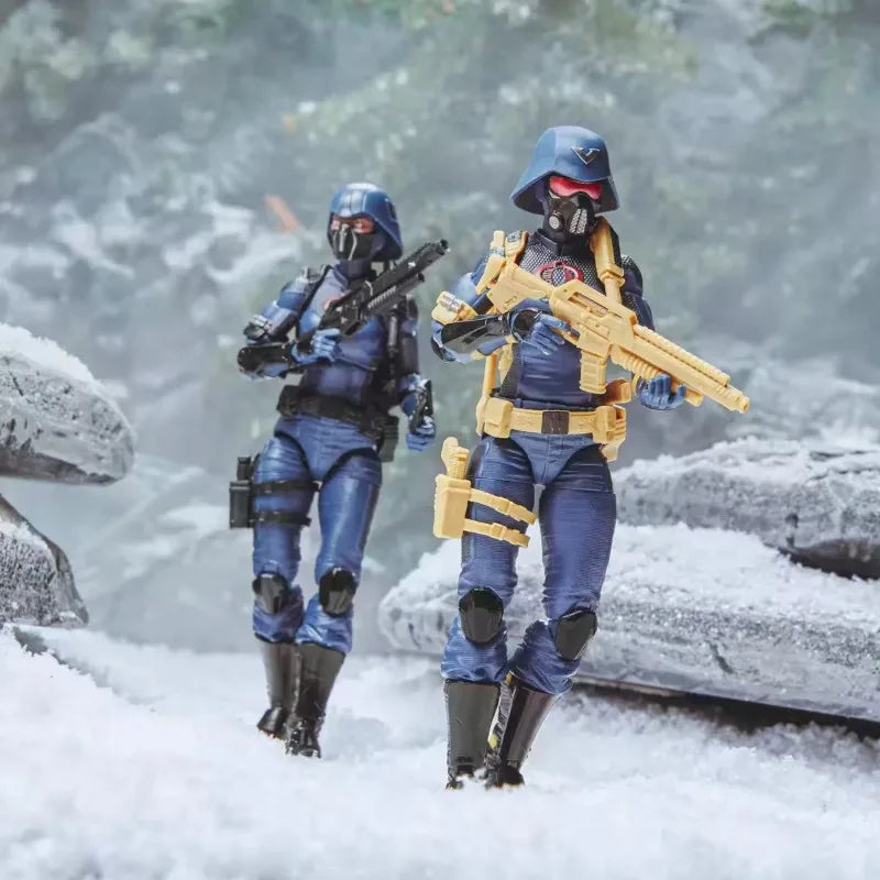 Original Hasbro G.I. Joe Classified Series 68 Cobra Valkyrie Anime Figures Toys Models Collection