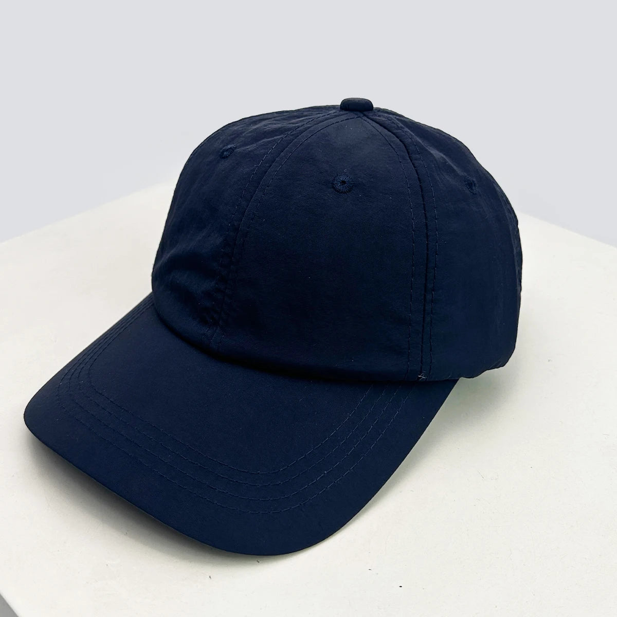 New Unisex Solid Quick Drying Sports Baseball Hats Breathable Outdoor Sunshade Simple Peaked Caps Versatile Fashion Street ins