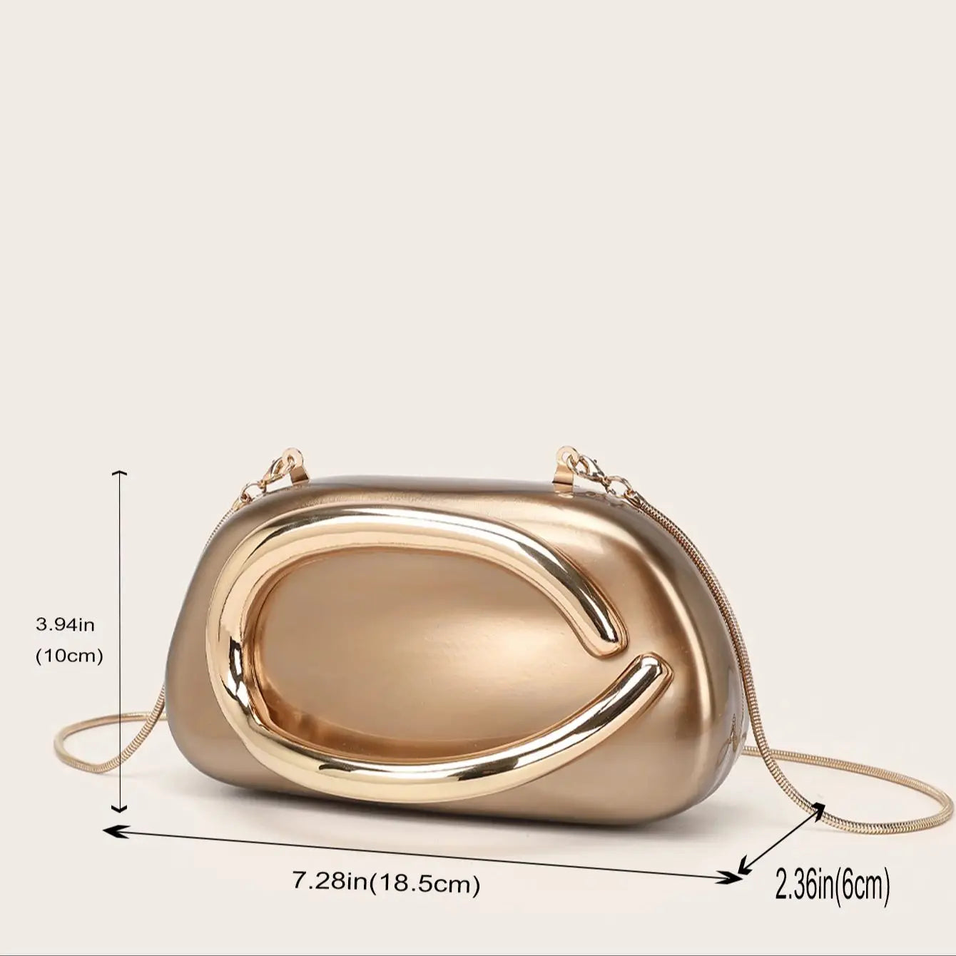 Fashion Women Luxury Bag Bride Metal Shoulder Wedding Purse Crossbody Handbag