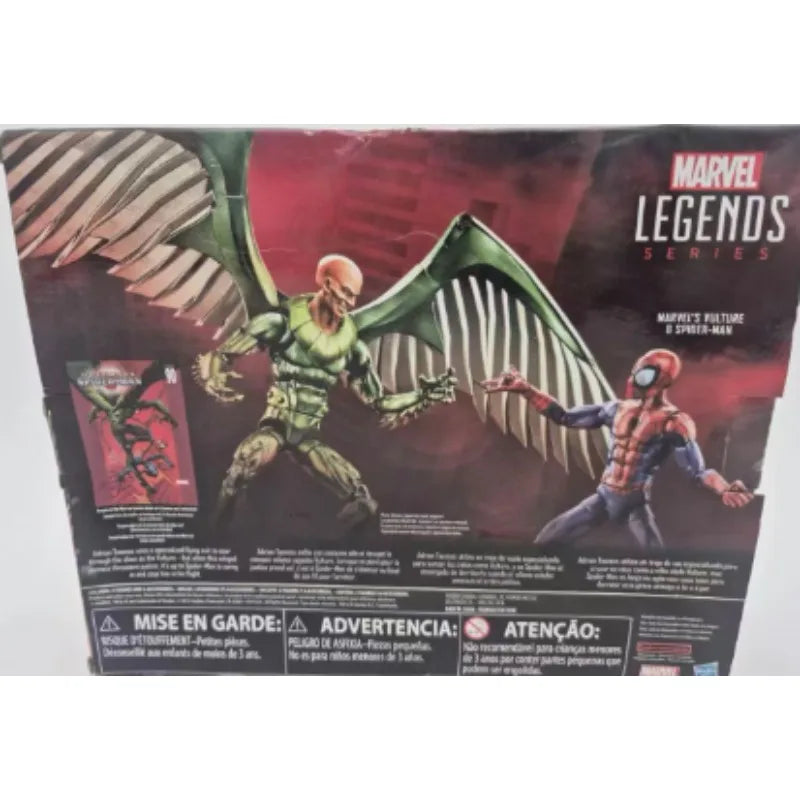 Original Hasbro Marvel Legends Series SPIDER-MAN/MARVEL'S VULTURE Anime Figure Toy Collection Model