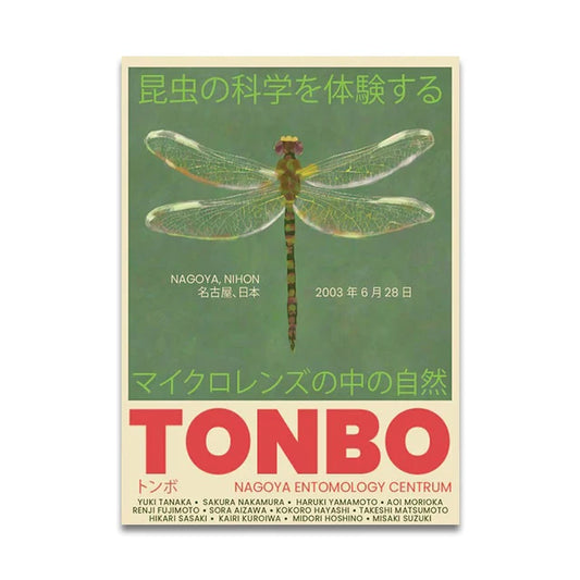 Japanese Music Canva Wall Art Print Poster Exhibition Modern Home Decor Unfram11