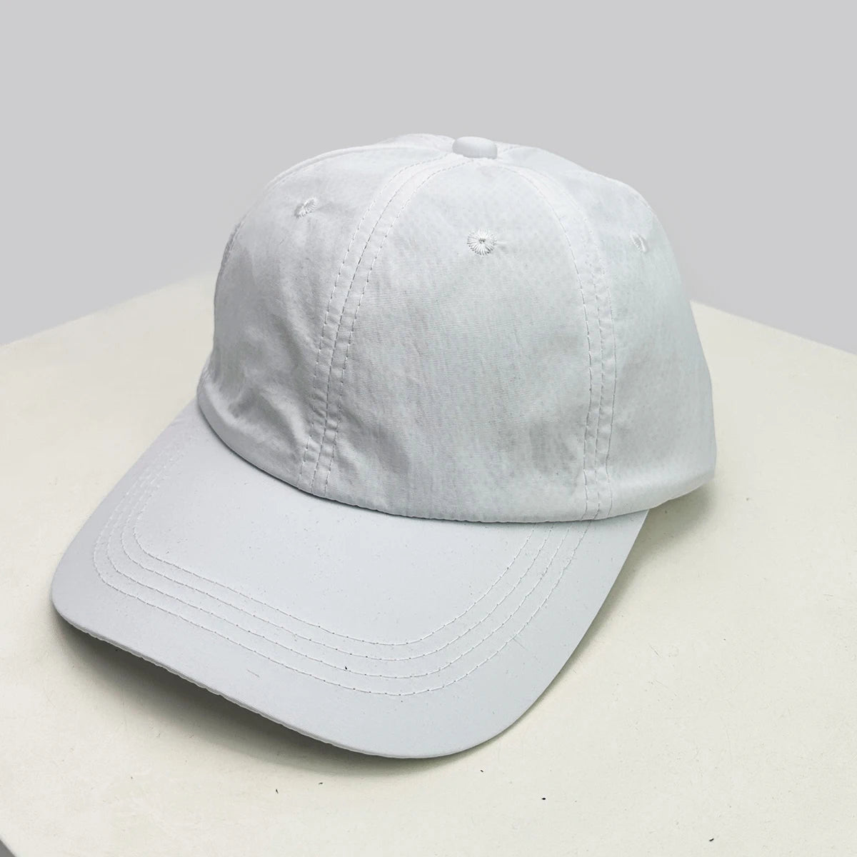 New Unisex Solid Quick Drying Sports Baseball Hats Breathable Outdoor Sunshade Simple Peaked Caps Versatile Fashion Street ins