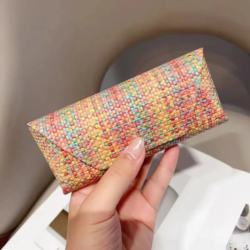 JNPCXI Portable Zipper Sunglasses Protector Box Eye Glasses Case Box Travel Pack Glasses Case Accessories with Hook