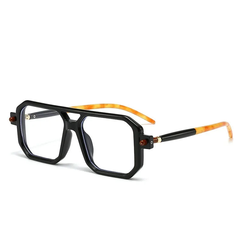 New Cross Border Sunglasses European and American Fashion Street Photography Square Frame Sunglasses