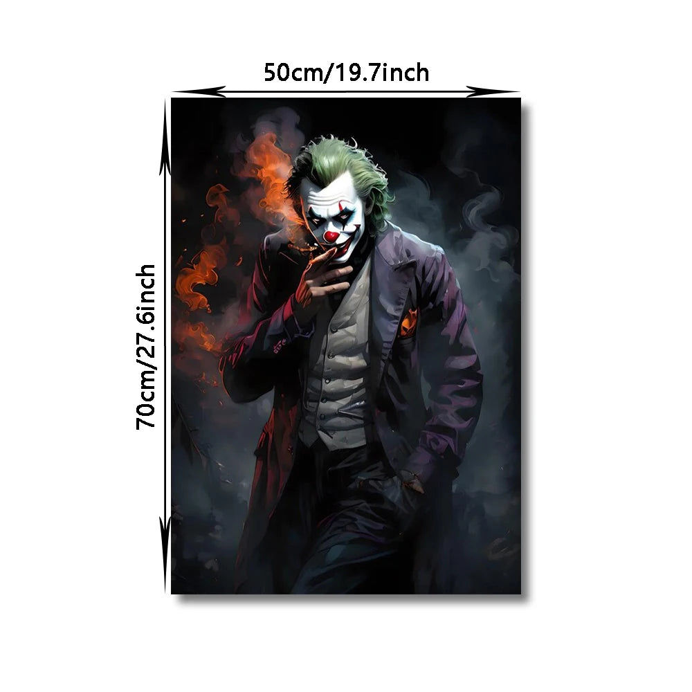 MINISO Movie JOKER Scene Canvas Wall Art Painting Home for Modern Room Decor 01
