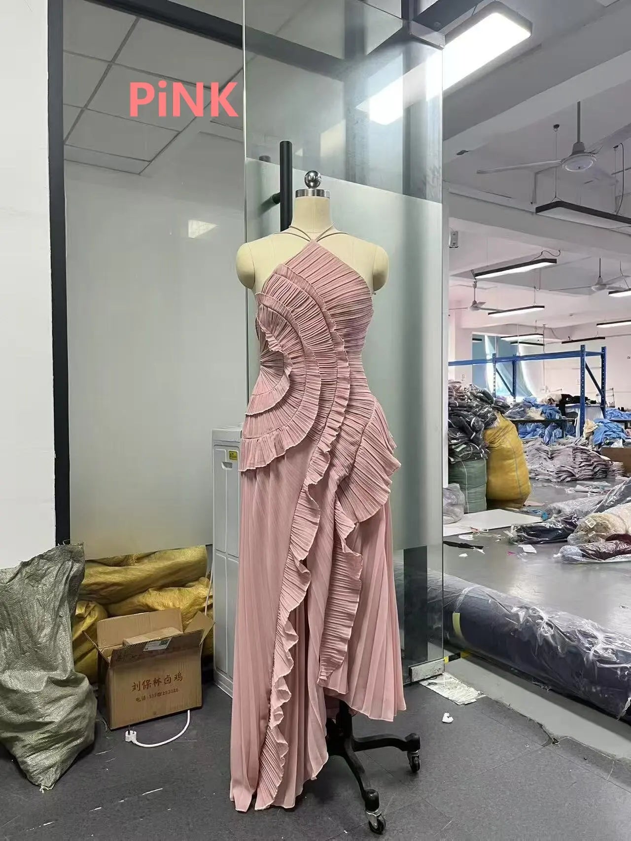 Classy Slit Evening Dresses Women with Folds, Line Homecoming Party Prom Dresses