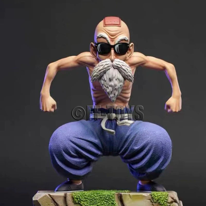 Dragon Ball Master Roshi Figure Kame Sennin Figurine Pvc Action Figures Desktop Ornament Collection Model Toys Gifts