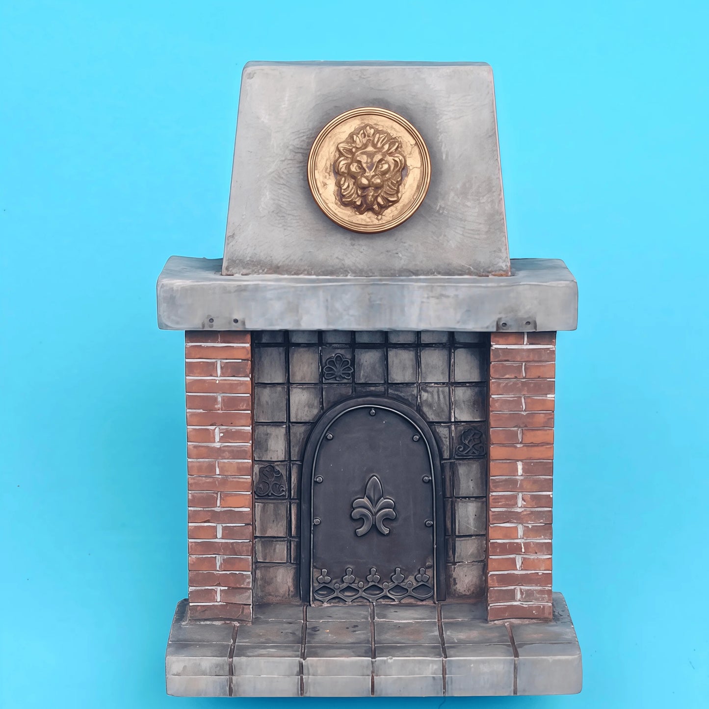 1/35 Resin Model Kit, GK, Scene Layout Props European Fireplace, Unpainted