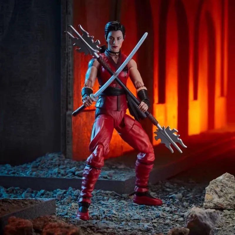 Original Hasbro G.I. Joe GI Joe Classfied Series 124 Kim "Jinx" Arashikage Action Figure Collection Toys Ornaments