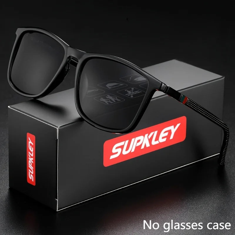 Men's Sports Polarized Sunglasses Comfortable Square Sunglasses Lightweight Glasses Accessories