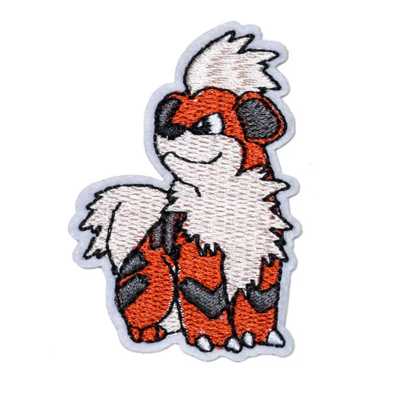 Kawaii Animals Patch Anime Game Embroidered Patches For Clothing DIY Iron on Patches For Clothes Cartoon Patch Stickers