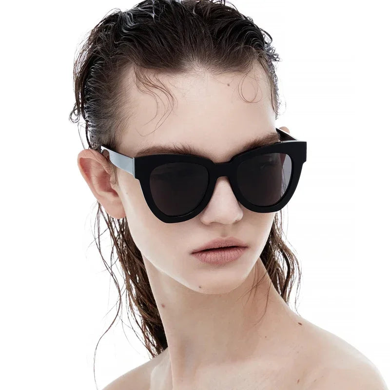 JNPCXI Fashion Cat Eye Sunglasses Men Luxury Brand Designer Vintage Women Sun Glasses Gafas De Sol Uv400