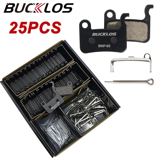 BUCKLOS Bicycle Hydraulic Disc Brake Pads for SHIMANO MTB Mountain Bike Brake Pads Ceramics Semi-Metallic Cycling Brakes Pads