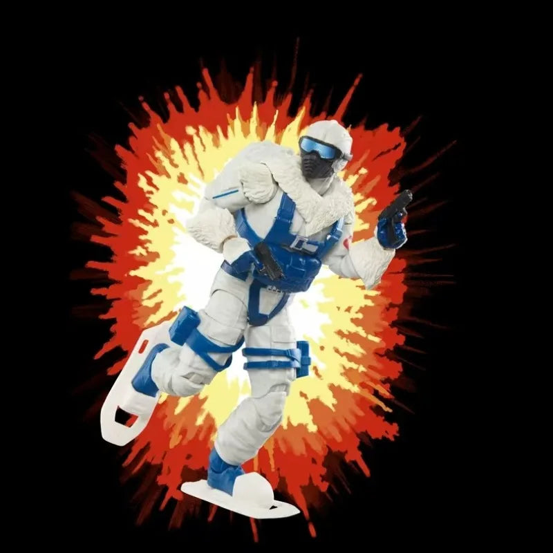 Original Hasbro G.I. Joe GI Joe Classfied Series Retro Cardback Cobra Snow Serpent Action Toy Figure