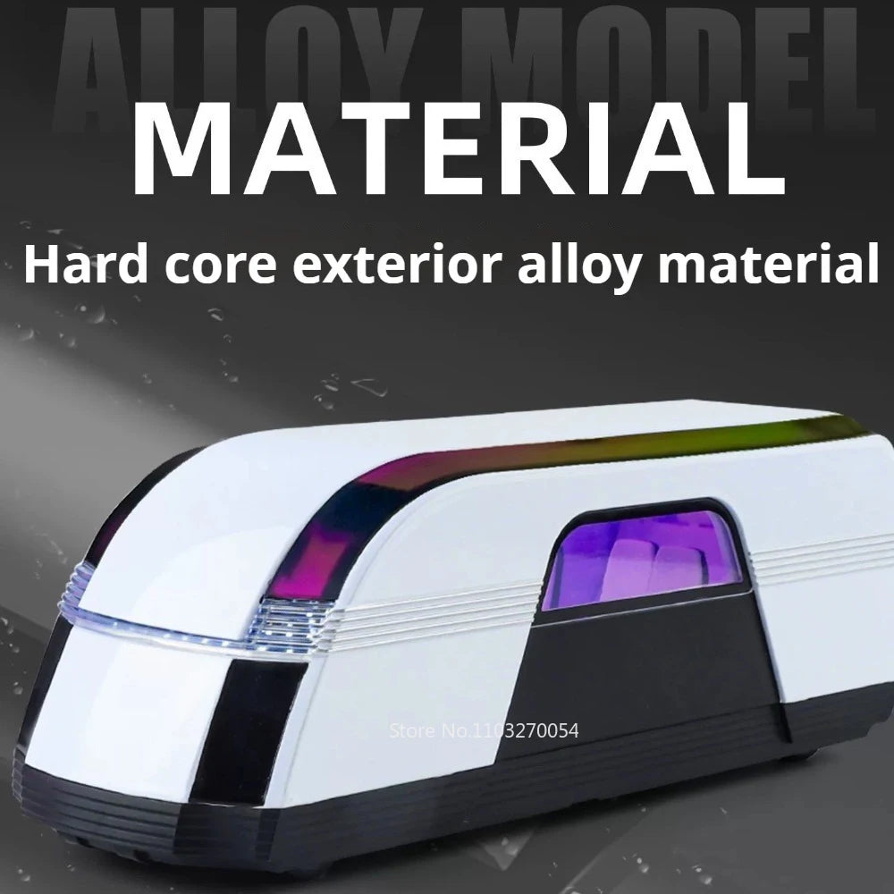 1:24 ROBOVAN Pickup Alloy Diecast Model Toy Car Shock Absorption Doors Opened Sound Light Pull Back Autonomous Bus Birthday Gift