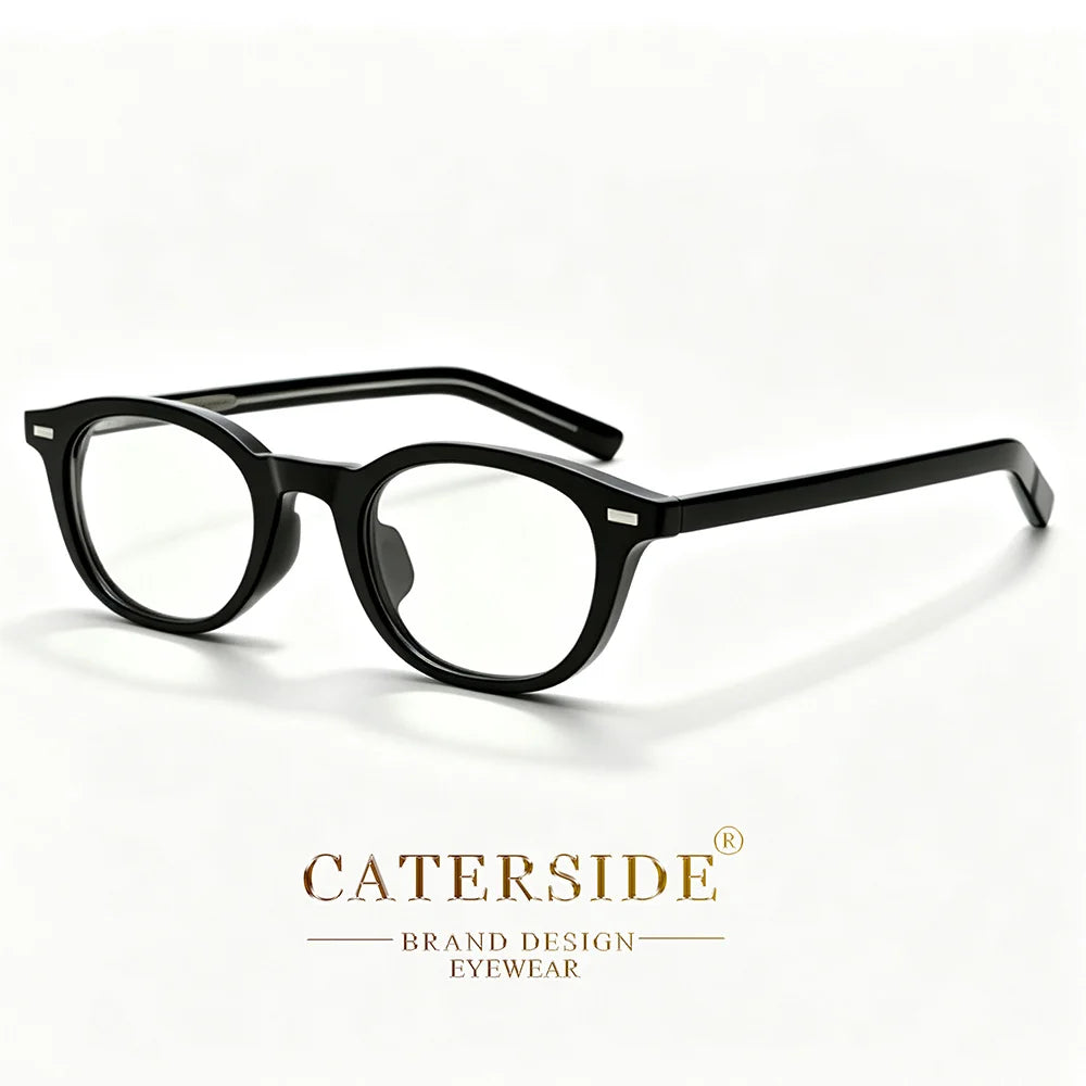 CATERSIDE Fashion Men Square Anti Blue Light Glasses Tr-90 Spring Hinge Glasses Frame Women Computer Protective Reading Glasses