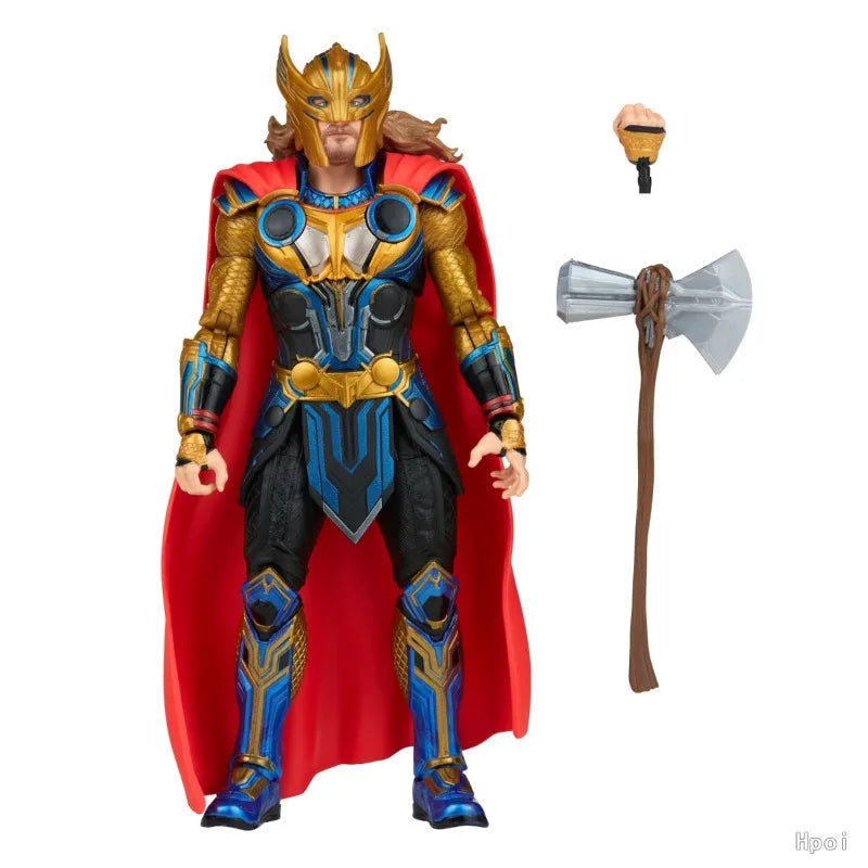 Original Hasbro Marvel Legends Series Thor: Love and Thunder Thor Anime Figure Toy Collection Model