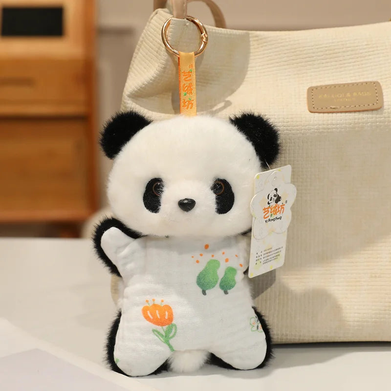 Good Quality and Cute Bean Bag Plush Toy  Cartoon Animal Doll Monkey Frog Cat Fox Panda Furry Forest Animals Doll Birthday Gift