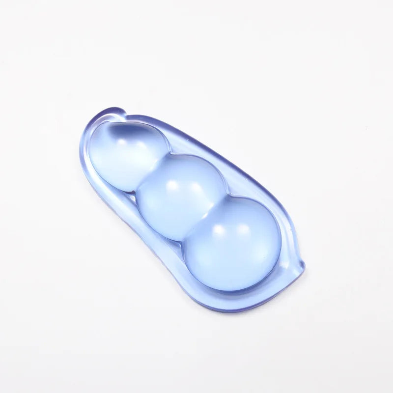 Clear Gel Wrist Rest for Keyboard and Mouse, Silicone Keyboard Wrist Rest, Cute Ergonomic Wrist Rest for Keyboard Mouse ﻿