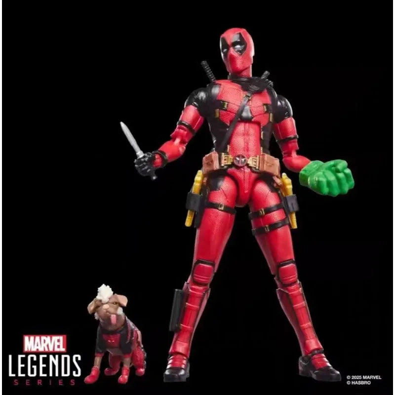 Original Hasbro Marvel DEADPOOL/CASSANDRA NOVA/COWBOYPOOL/X-23/BLADE/WOLOVRINE (BROWN SUIT)/WOLOVRINE Anime Figure Toy