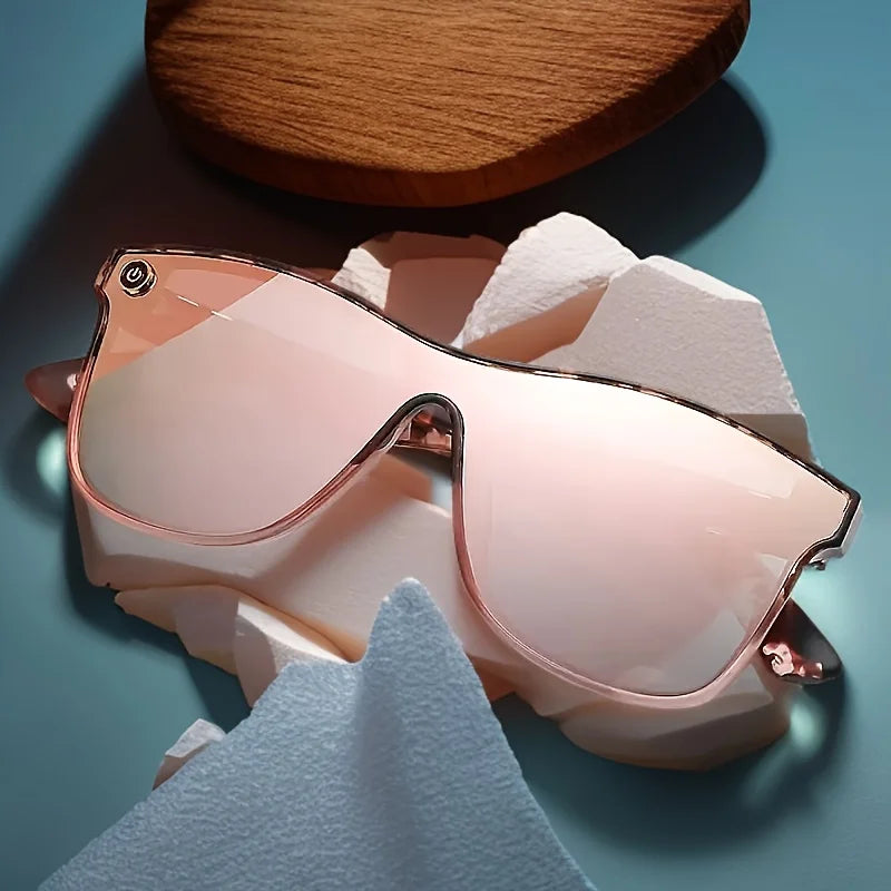 Fashion Glasses for Outdoor Activities Flat Top Glasses for Women Sun Protection Glasses