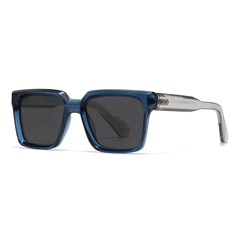 JNPCXI New Fashion Square Sunglasses for Men and Women Trendy Polarized Sun Glasses Shades UV400