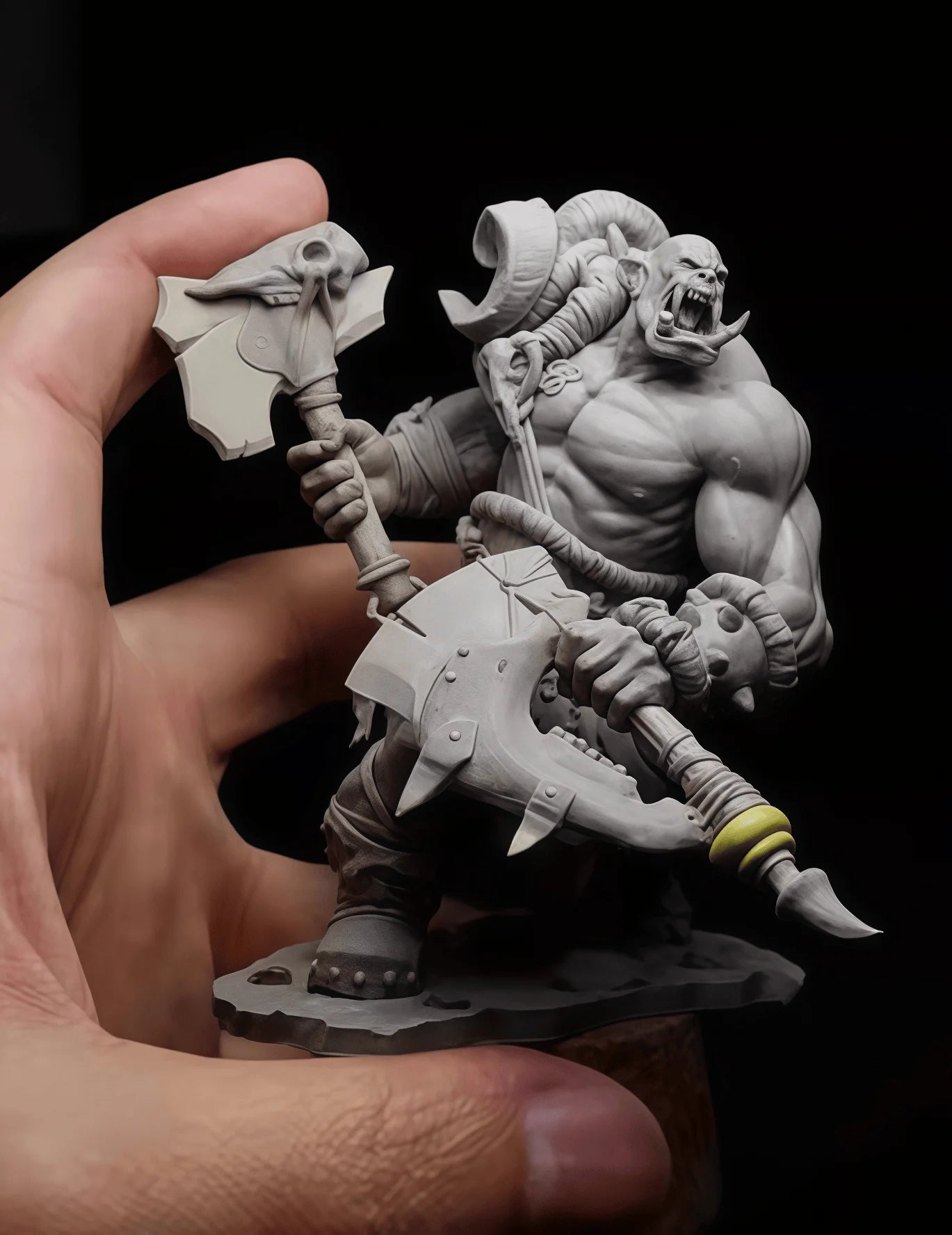 75mm Cast Resin Model Assembly Kit, GK, Resin Statue Model, Unpainted