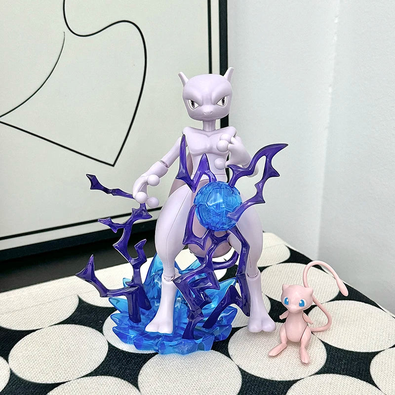 Let's Go! Pokemon Toys Pikachu Charmander Bulbasaur Squirtle Mew Building Blocks