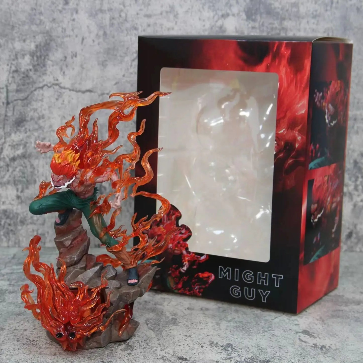 10" Naruto Might Guy Ten Years of Shinobi Anime Action Figure w/ Immortal Light