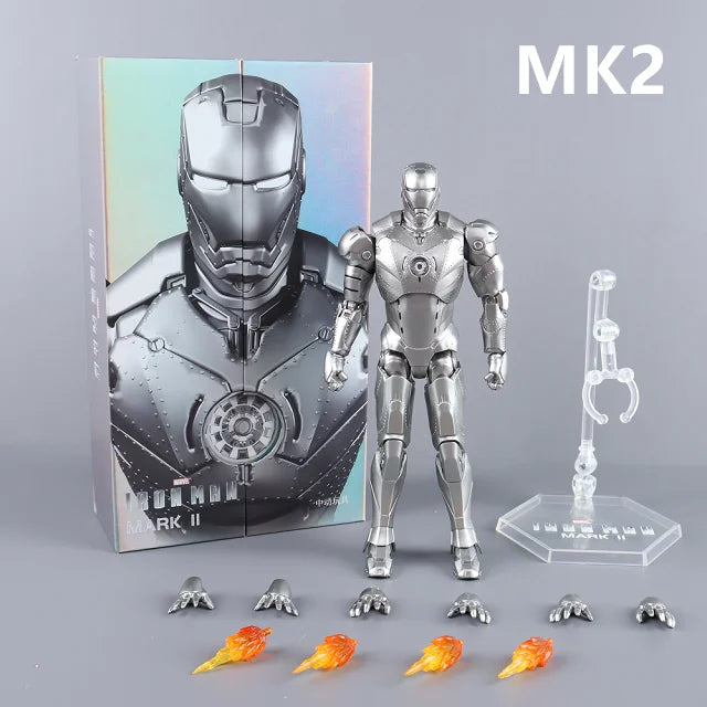 ZD Toys IronMan Action Figures MK1-7 MK17 MK33 MK85 War Machine Legend Avengers