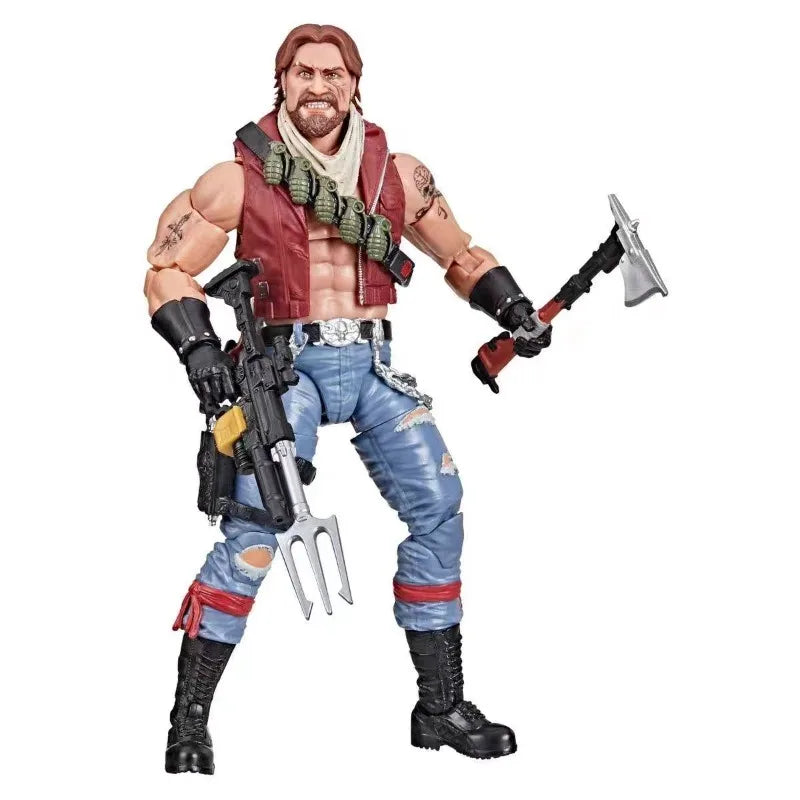 Original Hasbro G.I. Joe Classified Series 167 Dreadnok Monkeywrench Action Toy Figure Model