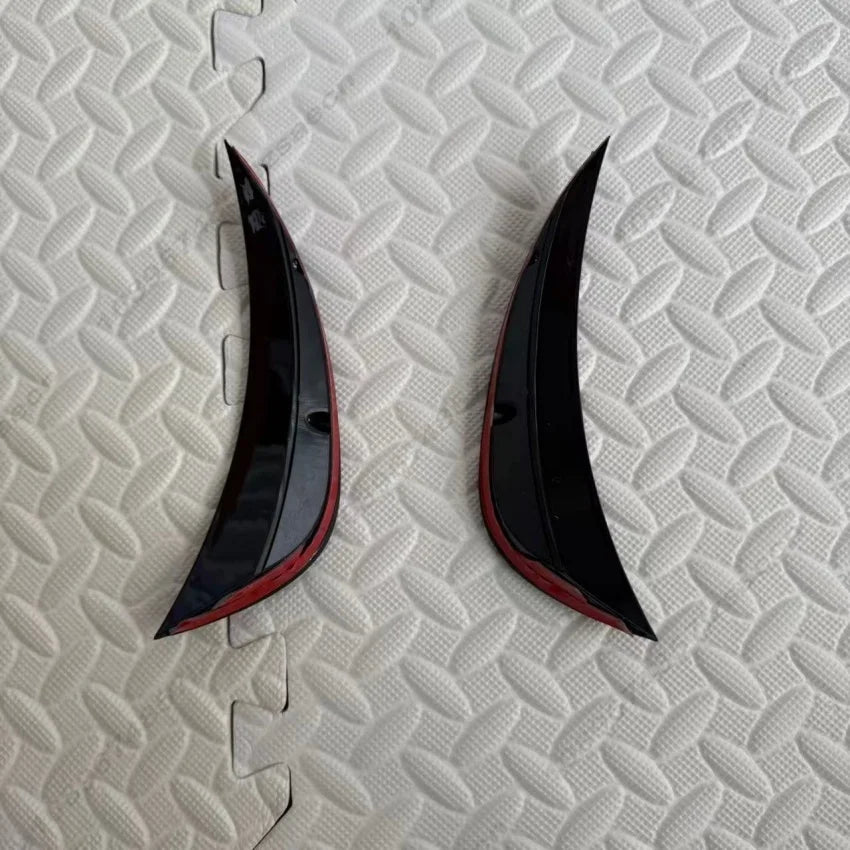 For Mercedes-Benz C-Class W205 C200 C260 C43 AMG 2015-2018 Car Front Bumper Front Bumper Fog Light Frame Side Spoiler Body Kit