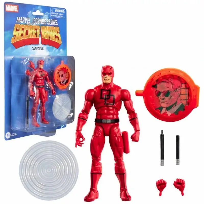 Original Hasbro Marvel Legends SECRET WARS SPIDER-MAN/DAREDEVIL/MAGIK/CONSTRICTOR/FALCON/ABSORBING MAN Anime Figure