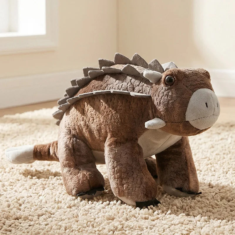 Jurassic Dinosaur Plush Toys T-Rex Velociraptor Ankylosaurus Stuffed Animals Soft Dinosaur Dolls Boy Gift Stuffed Dino Plushie